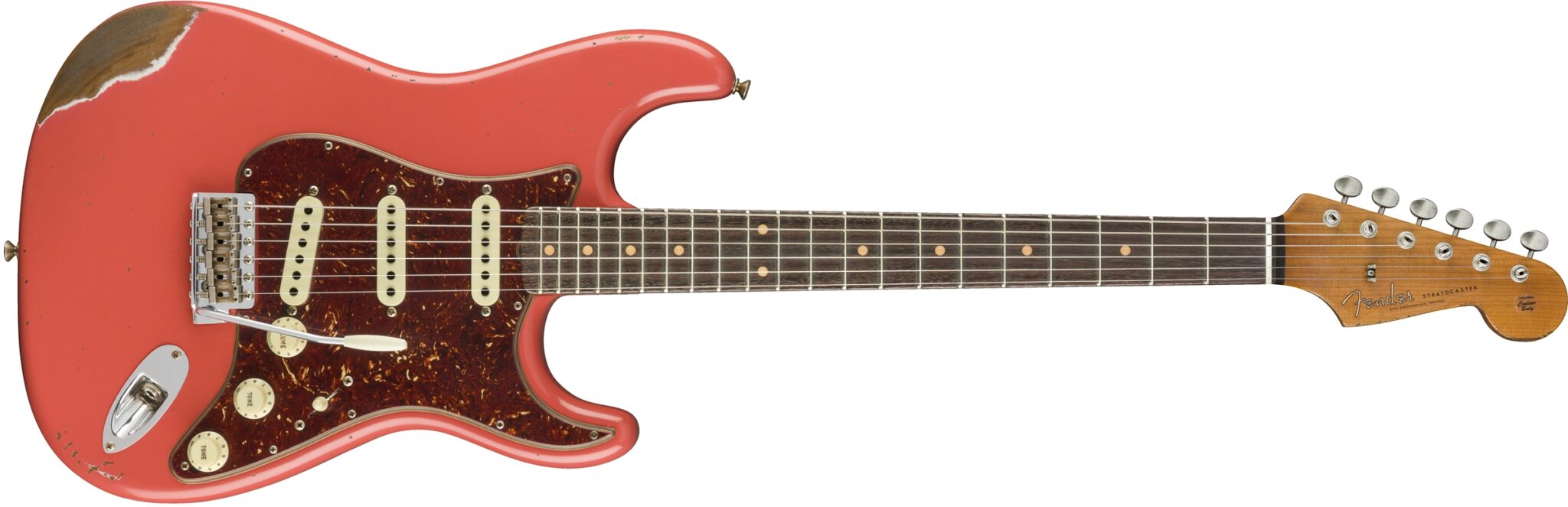 faded fiesta red stratocaster