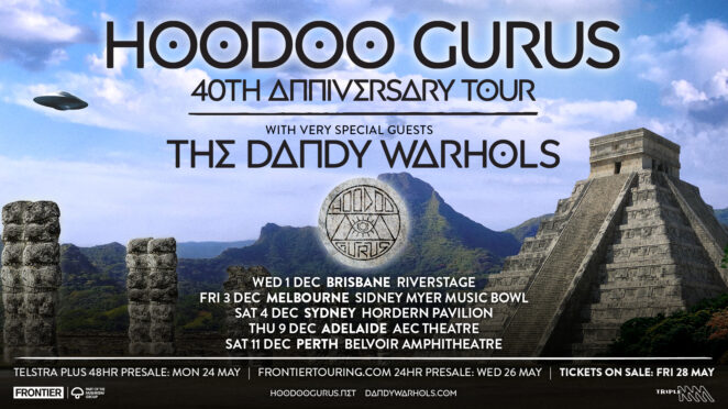 hoodoo gurus 40th anniversary tour