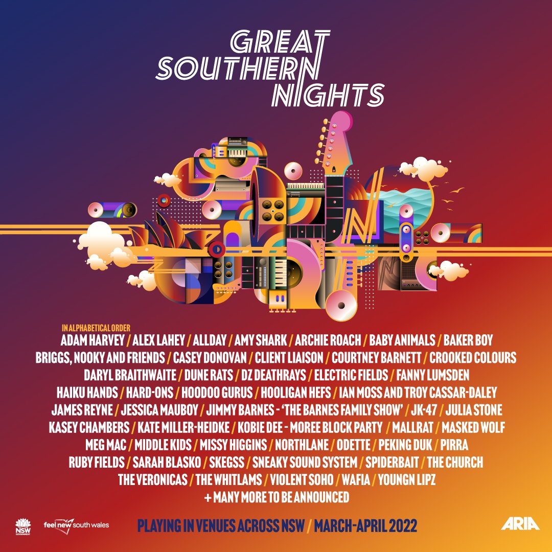 ALL STAR LINE UP FOR NSW’s GREAT SOUTHERN NIGHTS IN 2022 - Australian ...