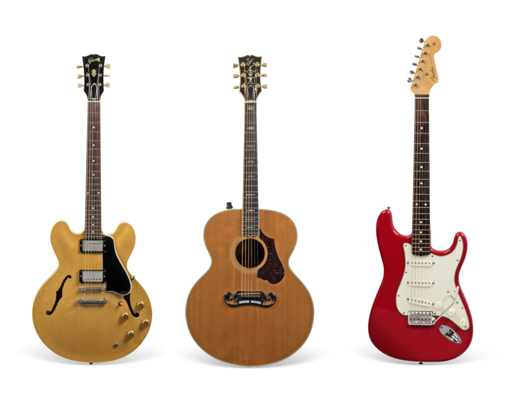 CHRISTIE'S TO AUCTION GUITARS FROM THE PERSONAL COLLECTION OF MUSIC LEGEND MARK  KNOPFLER - Australian Musician Magazine
