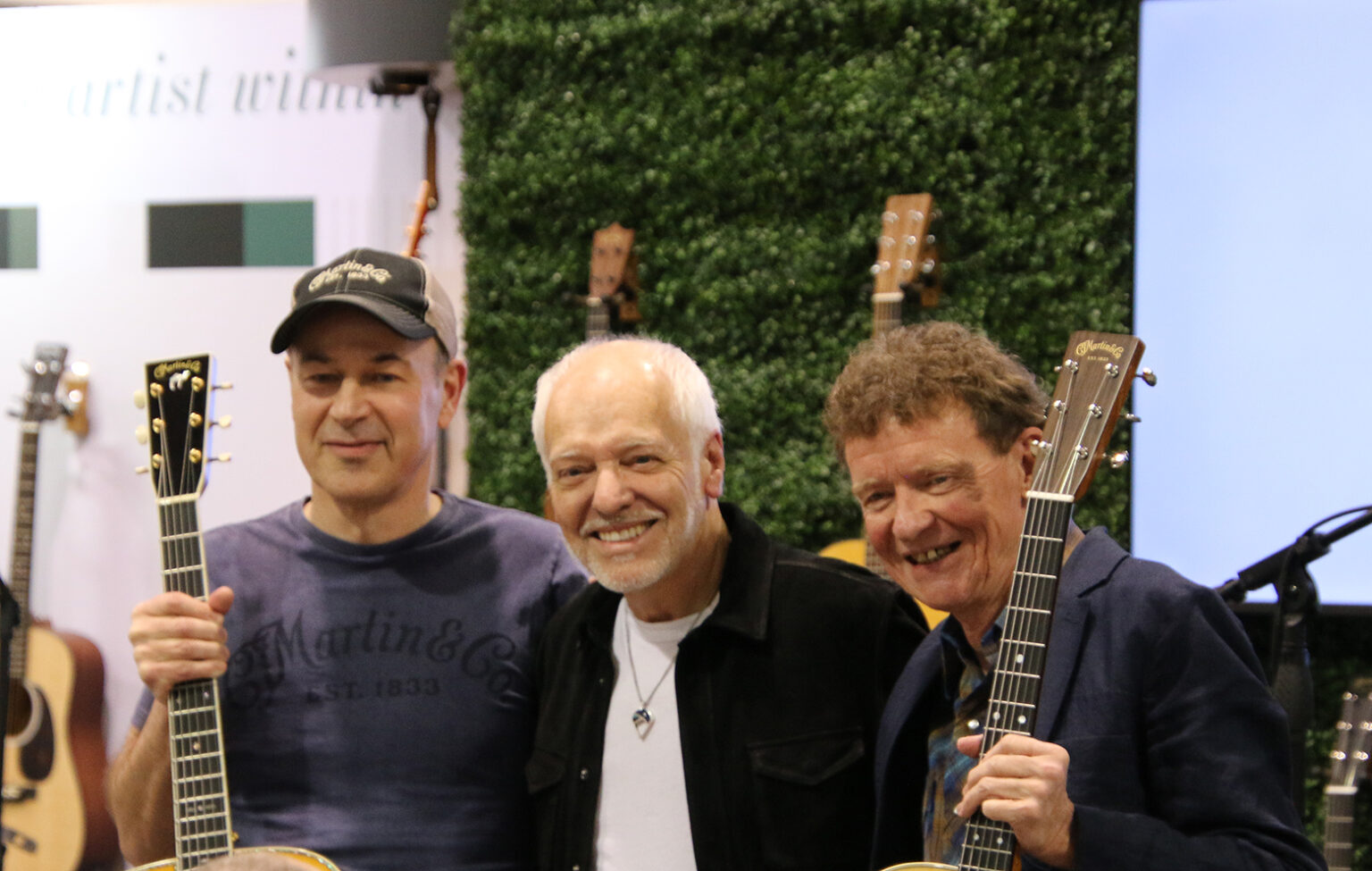 NAMM SHOW 2025 MARTIN GUITARS PRESS EVENT FEATURING PETER FRAMPTON Australian Musician Magazine