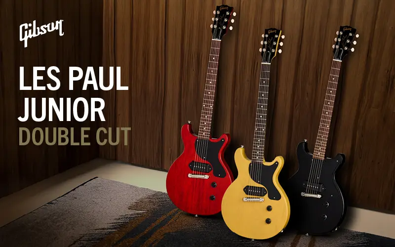 GIBSON RELEASES NEW LES PAUL JUNIOR DOUBLE CUT - Australian